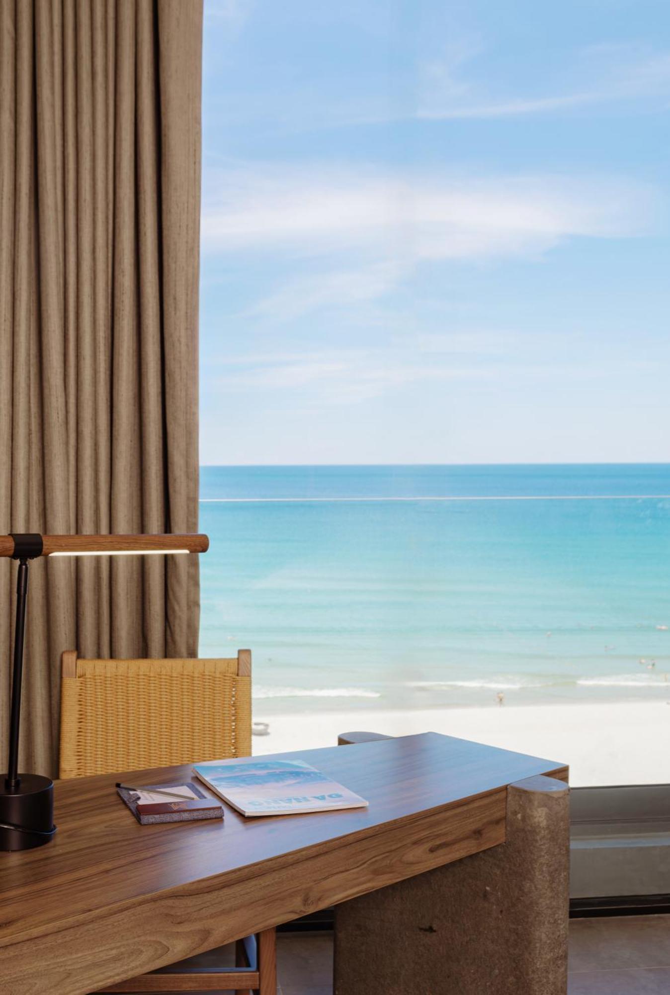 M Hotel Danang Bagian luar foto View from a room at the hotel